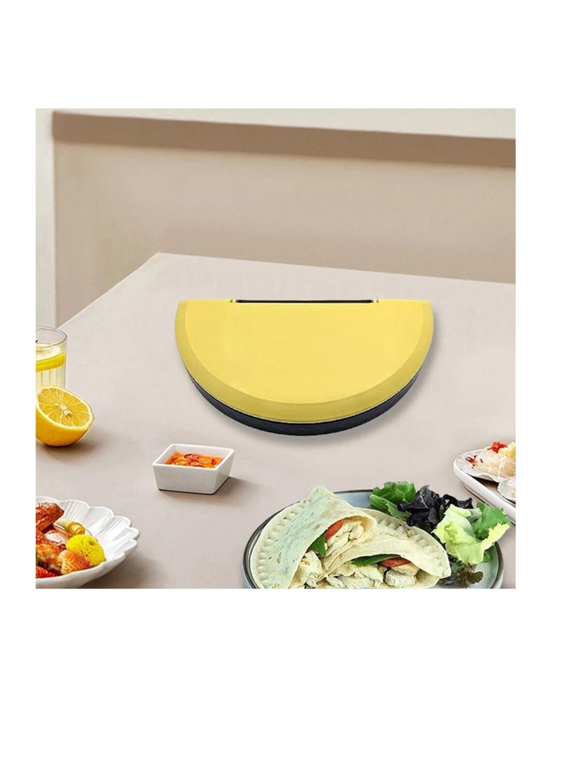 Empanada Maker Press, Empanada Dough Press Machine, Burrito Wraps Making Press Machine, Pastry Edge Decorator Tool, Cooking Gadget for Calzones, Burritos, Kebabs, Pasties, Enchiladas