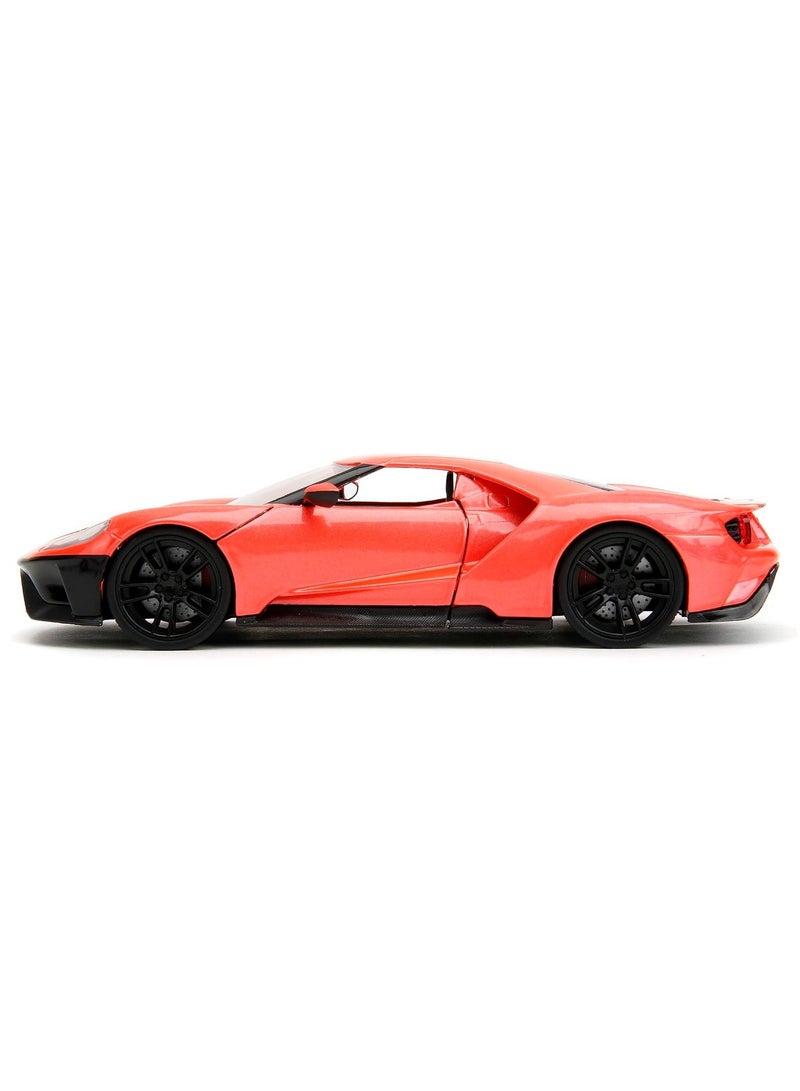 Jada Pink Slips 1:24 2017 Ford GT Metallic Orange