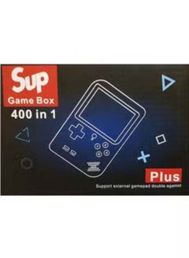 SUP Game Box Plus 400 in 1 Retro Games UPGRADED VERSION mini Portable Console (Blue)