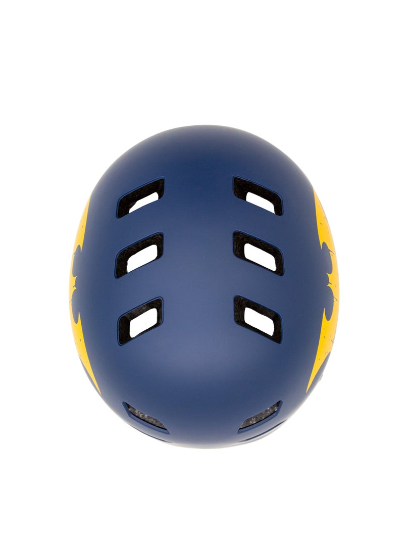 Spartan Batman Multisport Helmet for Kids Ages 6-14 - Ideal for Cycling, Skateboarding, Skiing, Snowboarding, and More