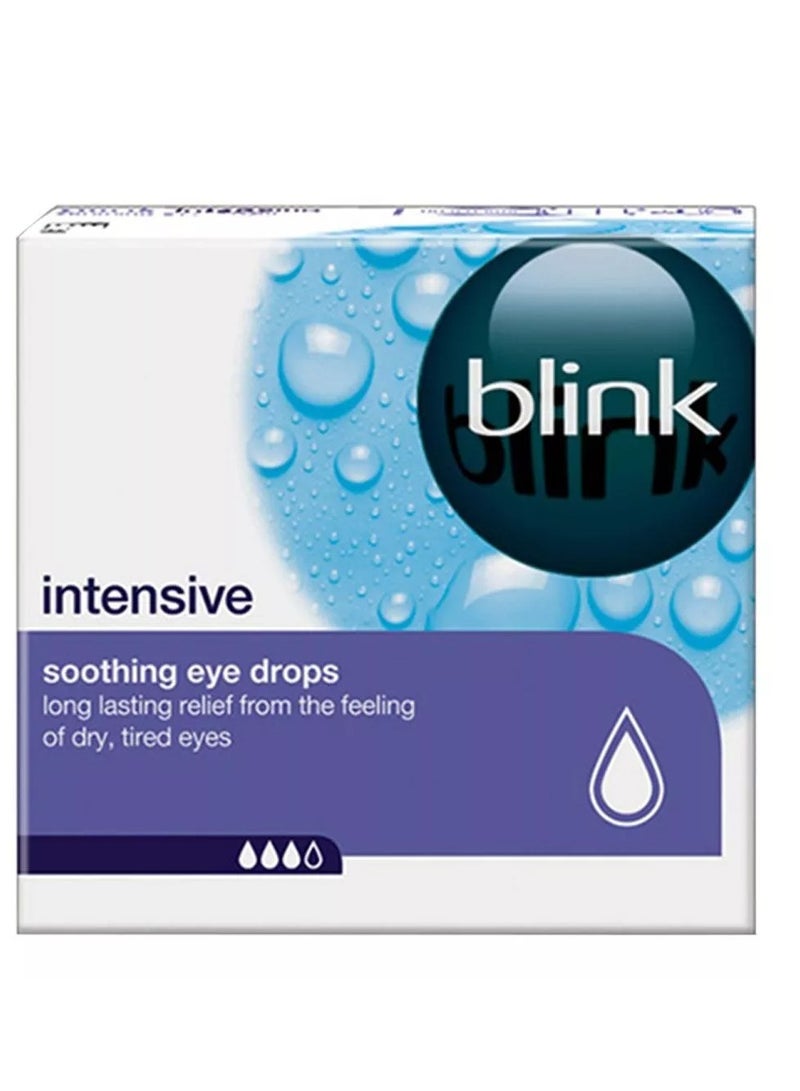 Blink Intensive Soothing Single Dose Unit Eye Drops 0.4 mL 20's