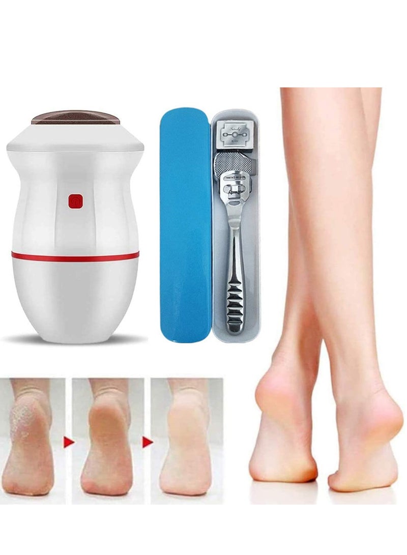 Electric Callus Remover Vacuum Adsorption Foot Grinder Usb Pedicure Care Tools Absorbing Dual-Speed For Dead Hard Cracked Dry Skin