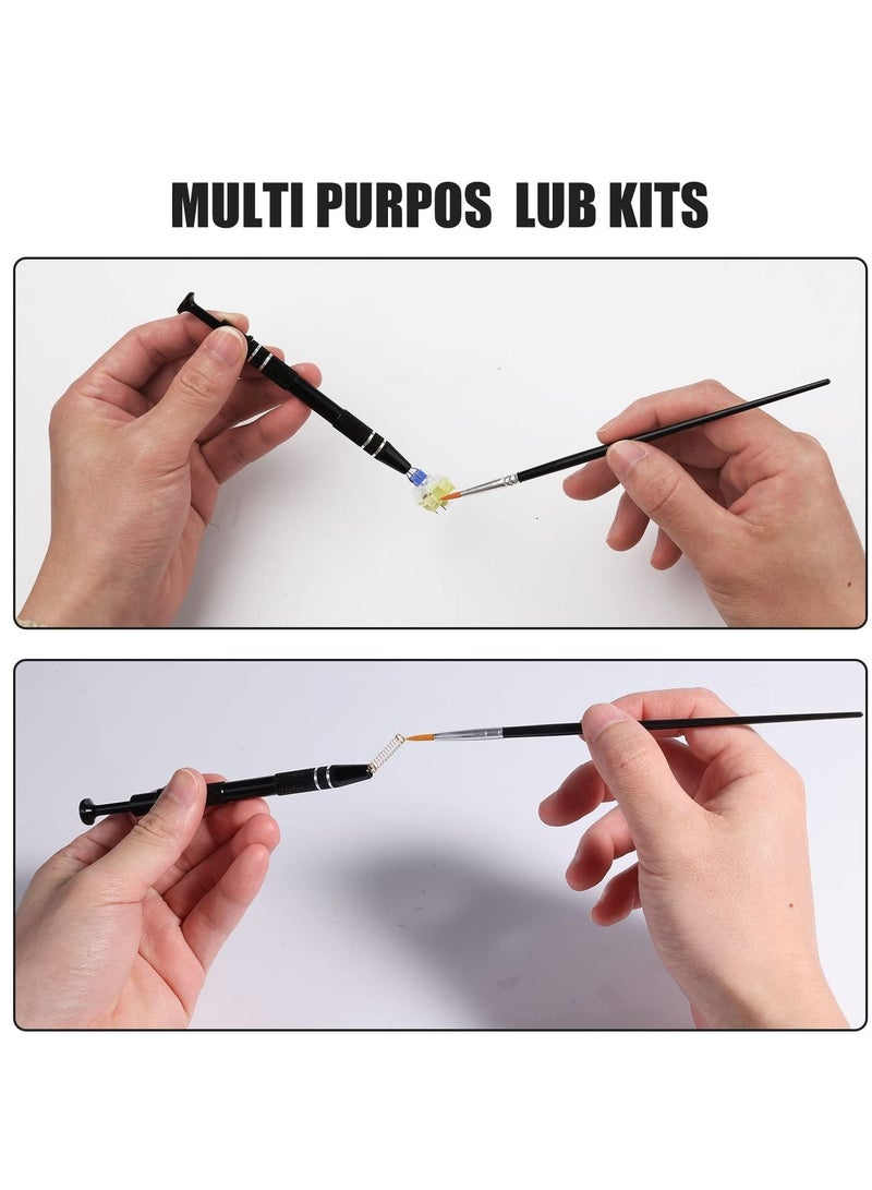 Mechanical Keyboard Switch Puller Set Keycap Remover Kit Keyboard Cleaner Tool Including Keycap Puller Switch Clamp Lube Pen with a Storage Bag