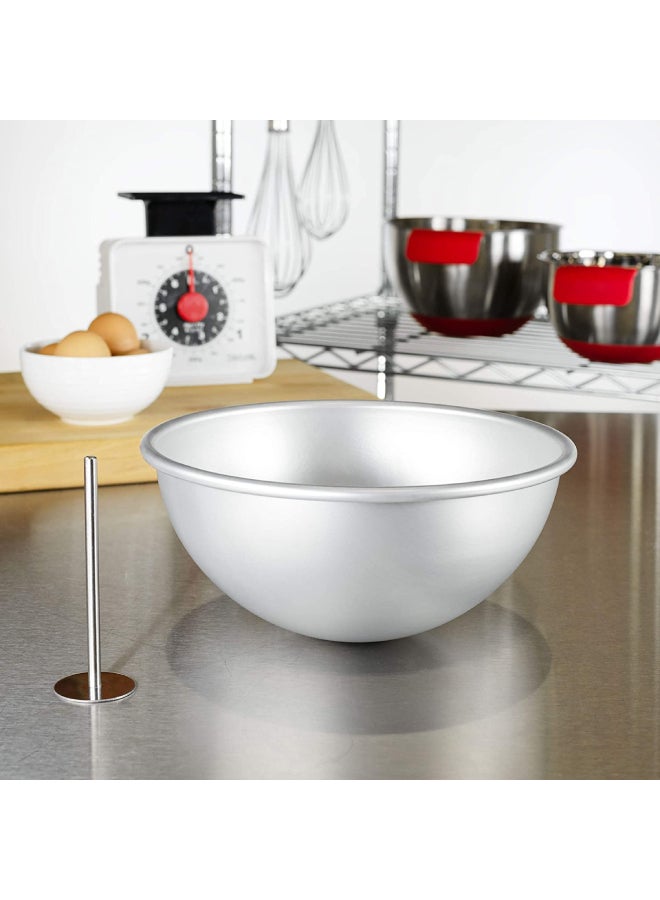 Aluminum Hemisphere Pan Silver