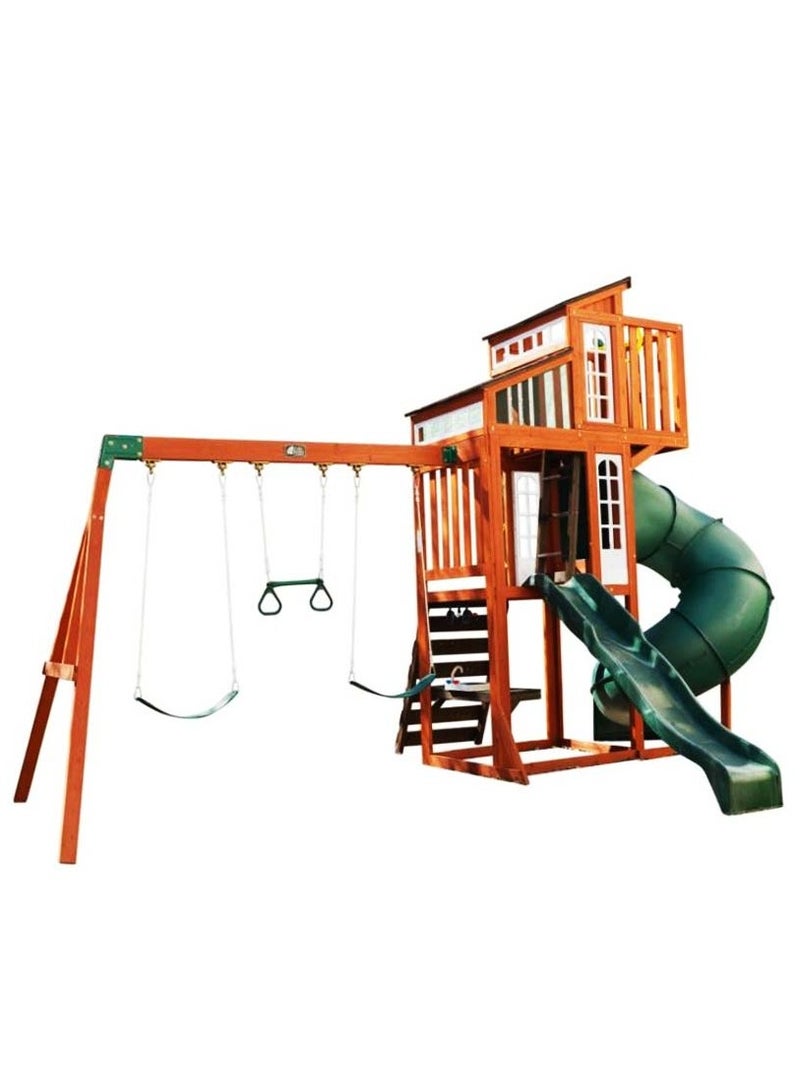 Austin Playset with Swing Set