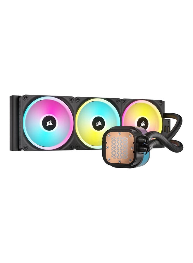 iCUE LINK H170i RGB AIO LCD Liquid CPU Cooler, 420mm Radiator, 2.1