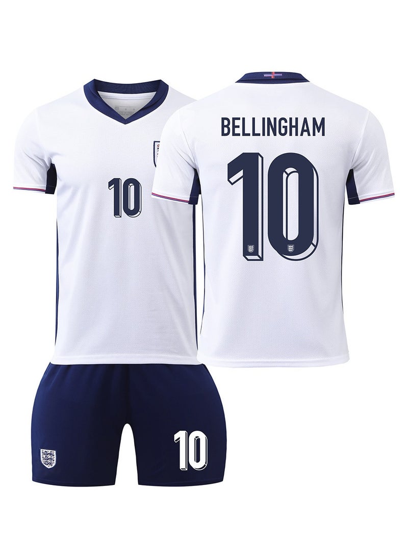 2024 European Cup England Children and Youth Football Uniform Two-piece Set No. 10