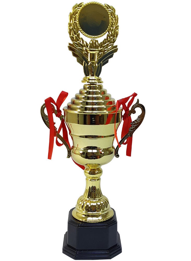 Trophy with Resin Decoration Electroplating Ornaments