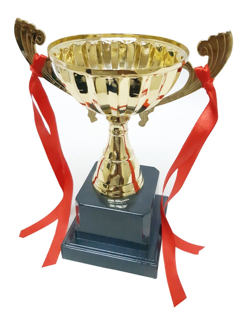 Trophy with Resin Decoration, Electroplating Ornaments Spall