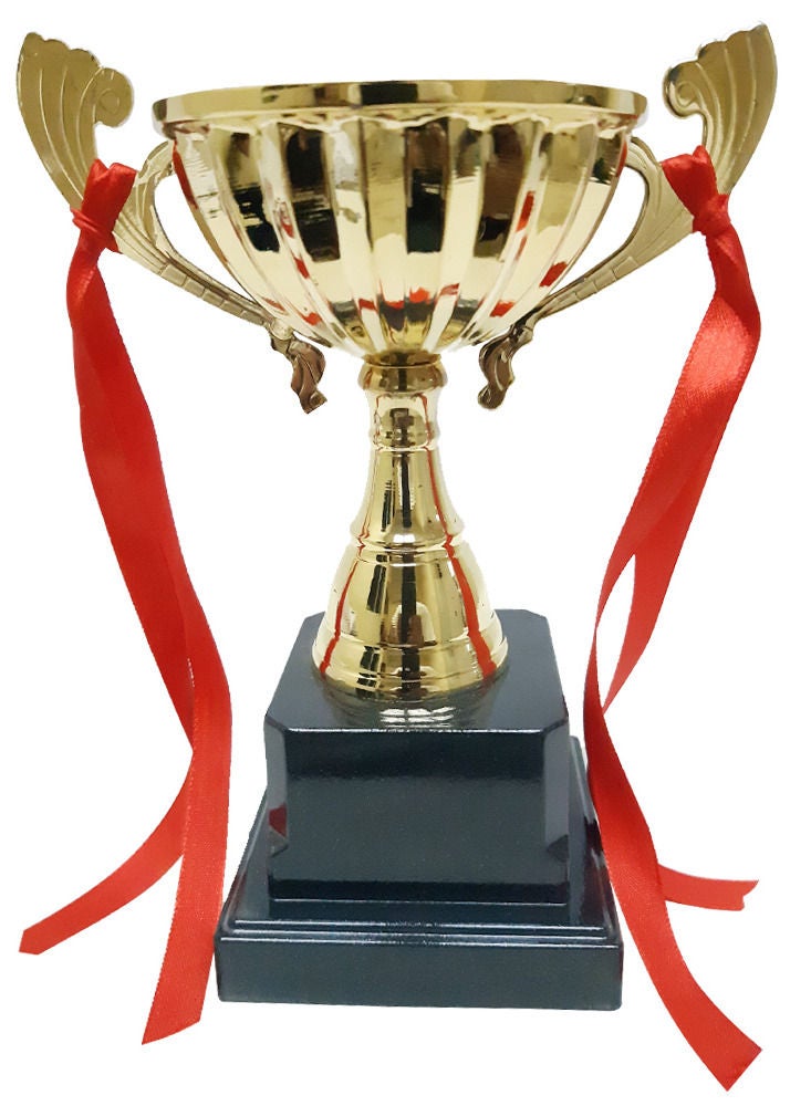 Trophy with Resin Decoration, Electroplating Ornaments Spall