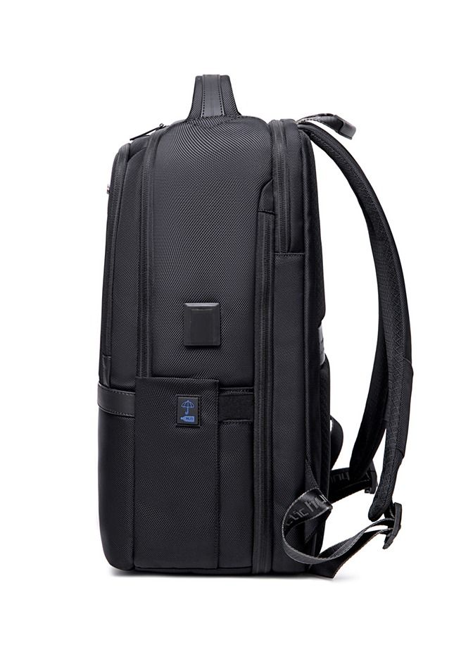 Travel Backpack Large Capacity Laptop Backpack Men and Women Business Travel Bag School Bag Multifunctional B00490 Black