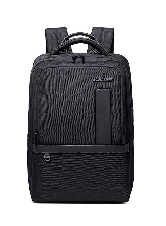 Travel Backpack Large Capacity Laptop Backpack Men and Women Business Travel Bag School Bag Multifunctional B00490 Black