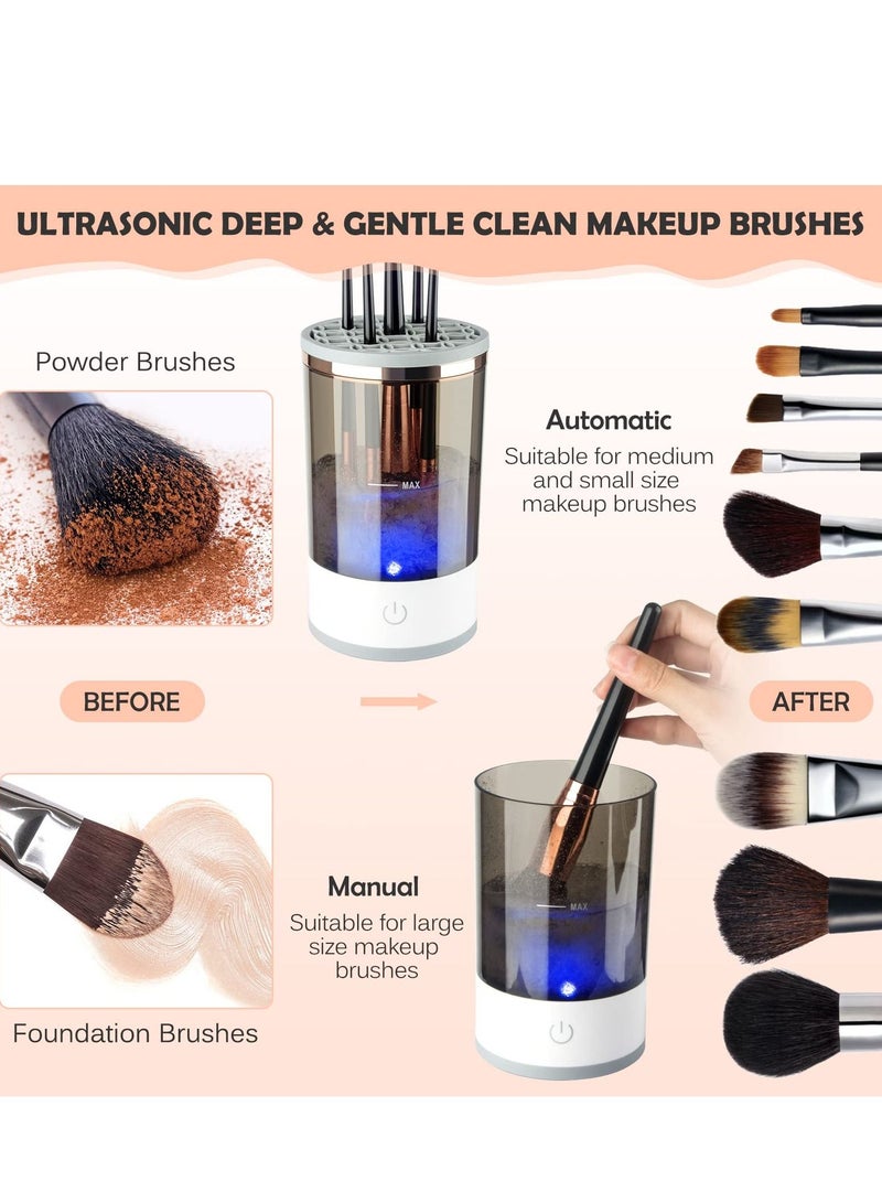 Electric Makeup Brush Cleaner, Makeup for All Size Brush, Beauty Tools, Great Gift For Her