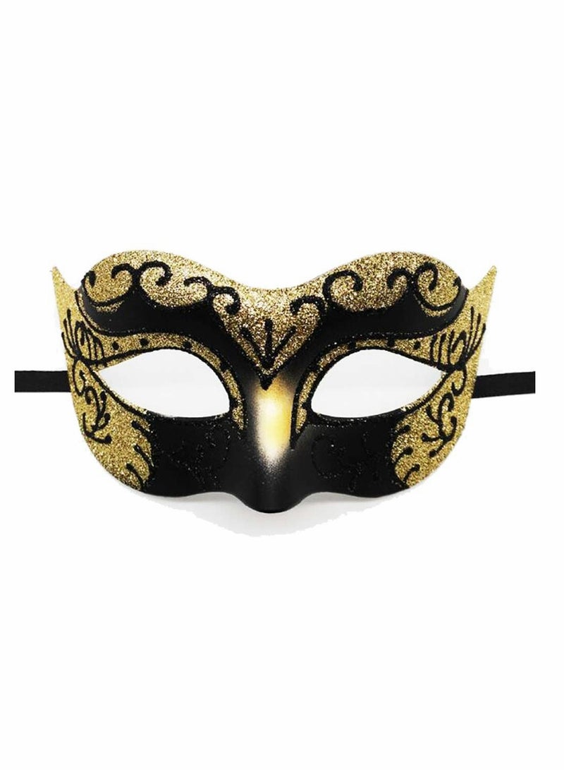 2 Piece Couples Masquerade Mask Set Costume Accessory