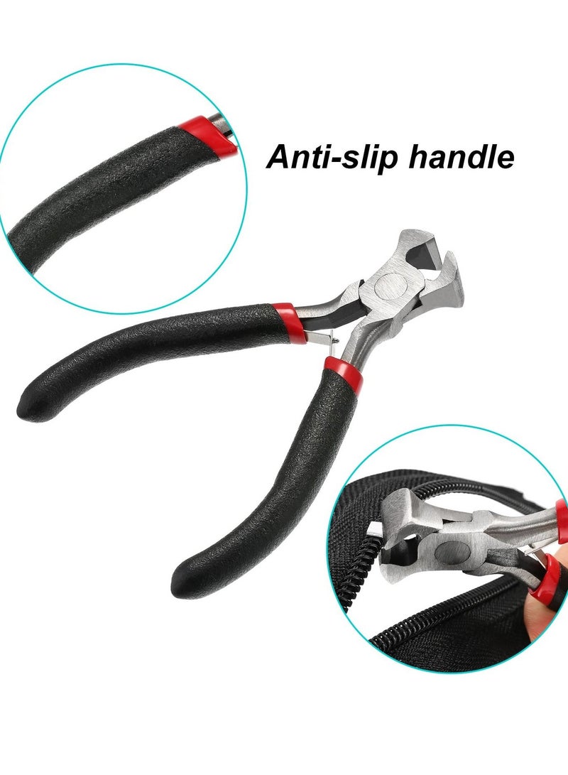 Zipper Replacement Zipper Repair Kit,85 Pcs Pull Rescue Kit with ZipperInstall Pliers Tool and Zipper Extension Pulls for Clothing,Bags,Jackets, Tents,Luggage,Backpacks,Sleeping Bag