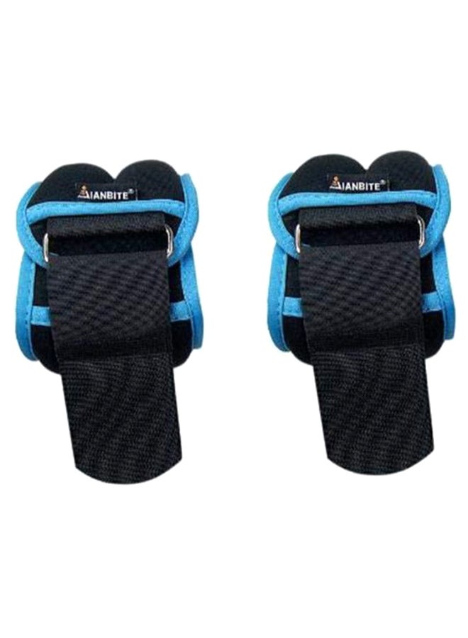 Pair Of Ankle Wrist Sand Bag Weight Strap