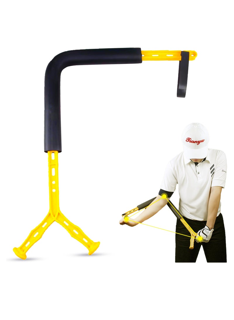 Golf Swing Trainer for Beginners, Improve Swing Mechanics with Golf Swing Training Aid, Optimize Hinge, Forearm Rotation, and Shoulder Turn, Ergonomic Grip Golf Training Aid