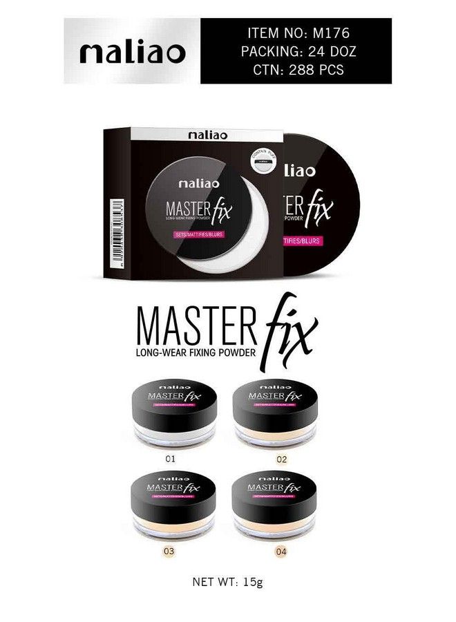 Master Fix Long Wear Fixing Powder (Shade 04)