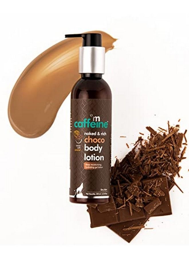 mCaffeine Naked & Rich Choco Body Lotion (200 ml)