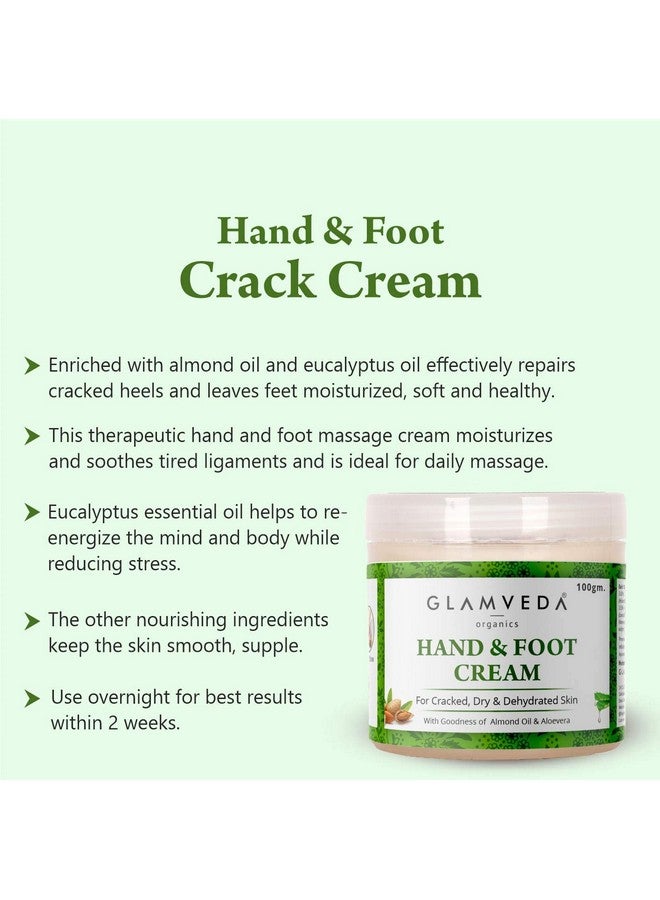 Hand & Foot Crack Cream 100 Gm For Dry Rough & Crack Heels & Elbow Ayurvedic Crack Cream Paraben Free (2)