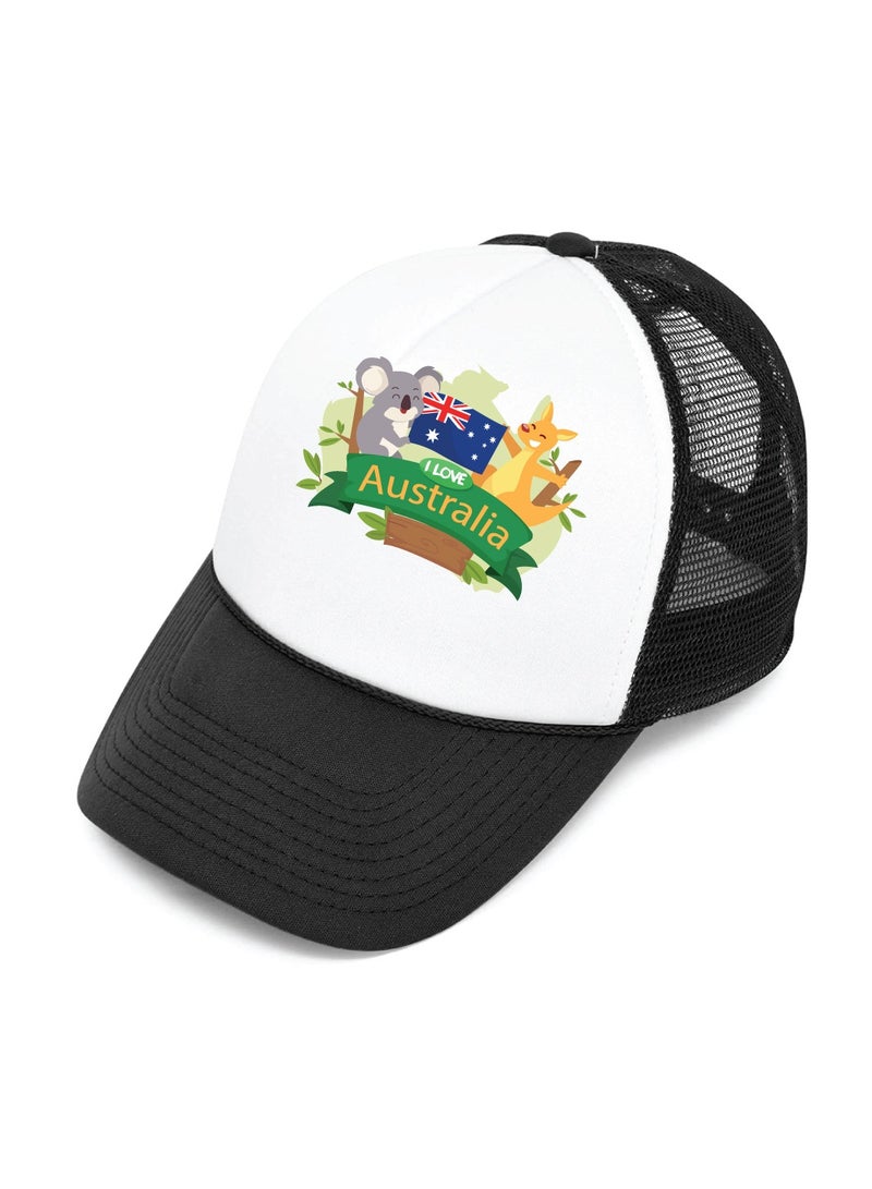 Australia Day Gift Set for Girls - T-Shirt - Cap - Badge and Flag Set - Celebrate Australia Day with this Kids Combo Pack in Style