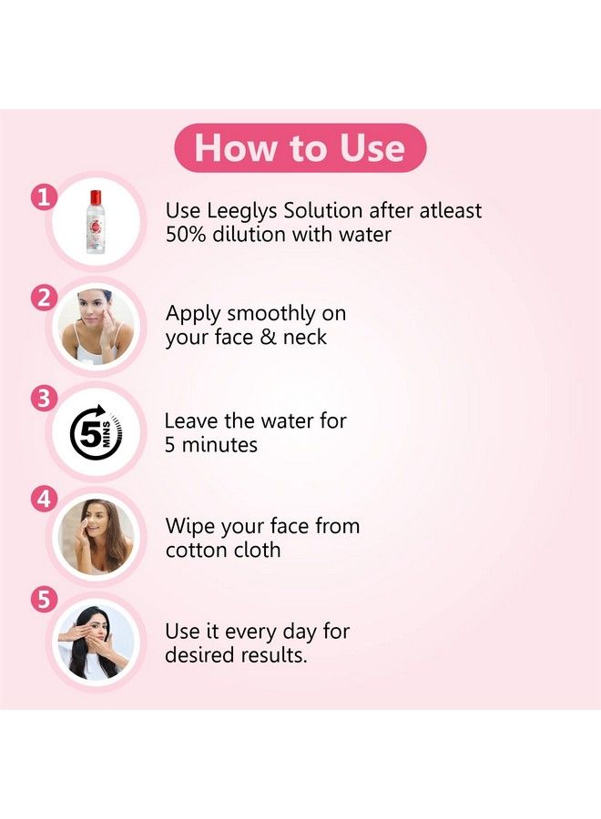 Leeglys Glycerin Rose Water Toner For Face Pack Of 2100Ml Each Enriched With 12% Rose Water And 88% Glycerin ;; For Nourished And Smooth Skin ;; Multipurpose Use