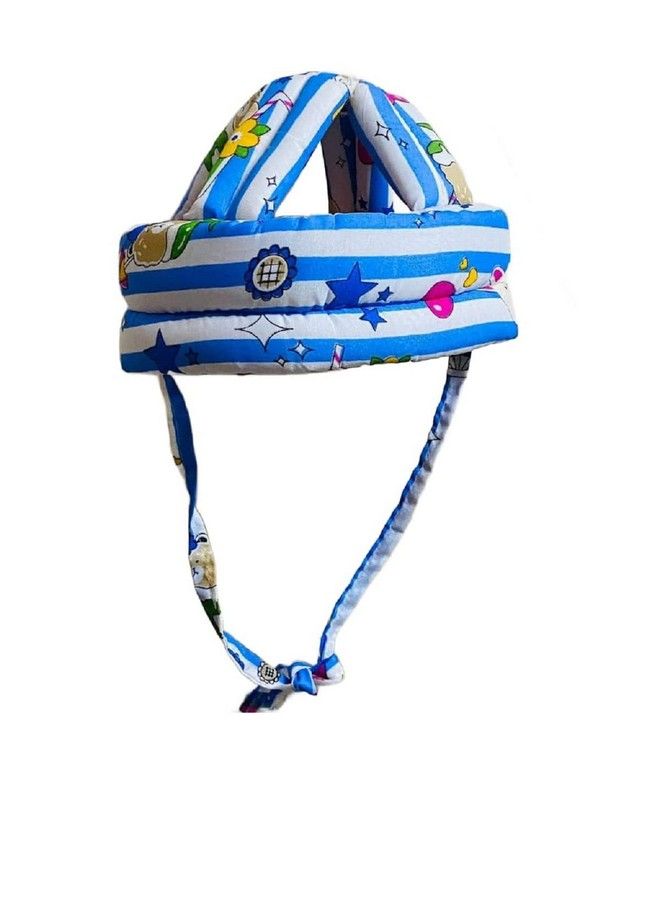 Baby Infant Toddler Helmet No Bump Safety Head Cushion Bumper Bonnet Adjustable Protective Multi Printed Cap Child Safety Headguard Hat For Running Walking Crawling Safety Helmet For Kid (Multicolour)