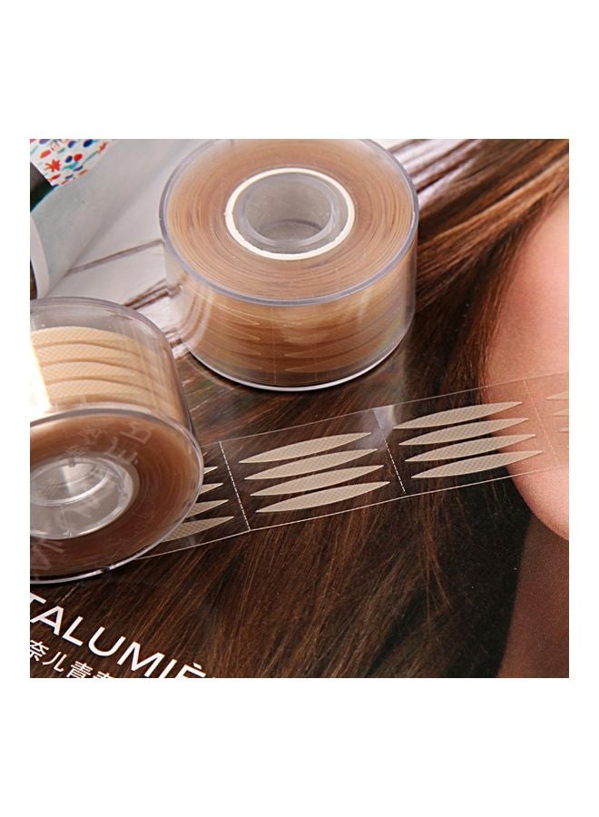 Pair Of 300 Invisible Lace Double Eyelid Tape Sticker Beige