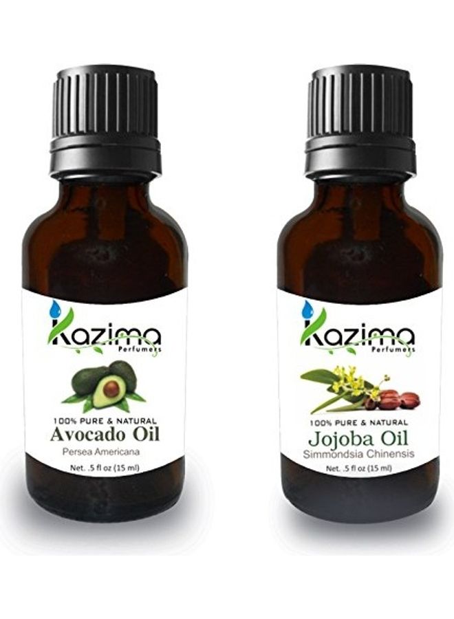 Combo Of Jojoba Oil And Avocado Oil Combo Of Jojoba Oil: 15, Avocado Oil: 15ml