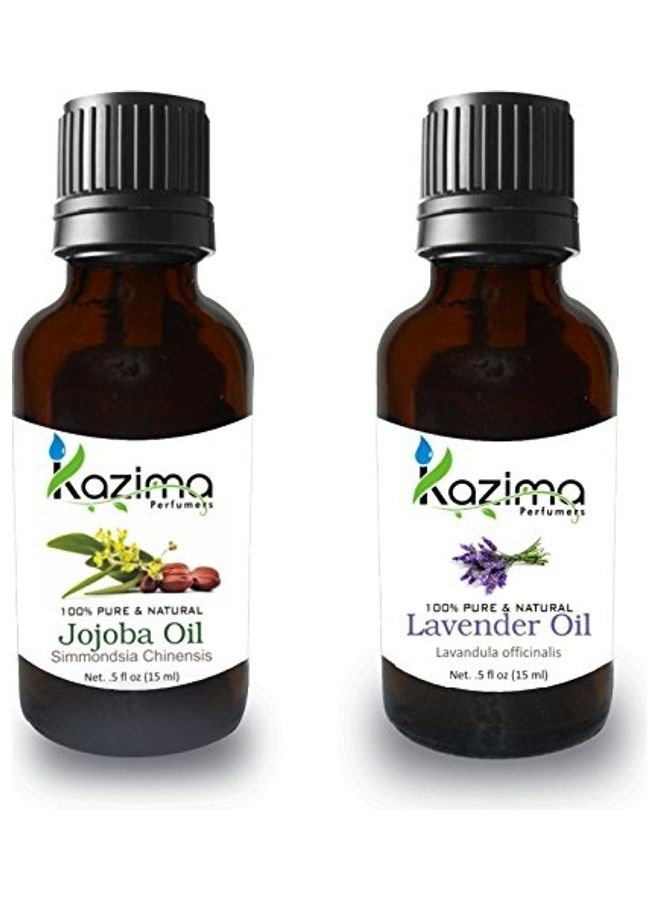 Combo Of Jojoba Oil And Lavender Oil For Hair Growth/Skin Care 15ml