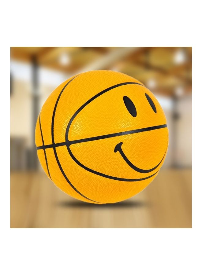 Smiley Face Pattern Basketball