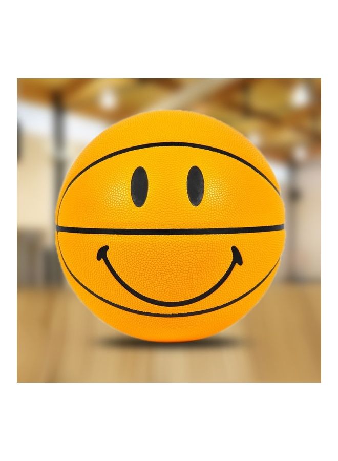 Smiley Face Pattern Basketball