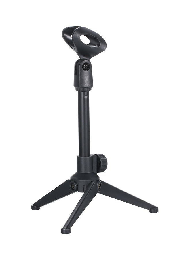 Adjustable Microphone Stand Foldable Stand 360°Rotatable multicolour