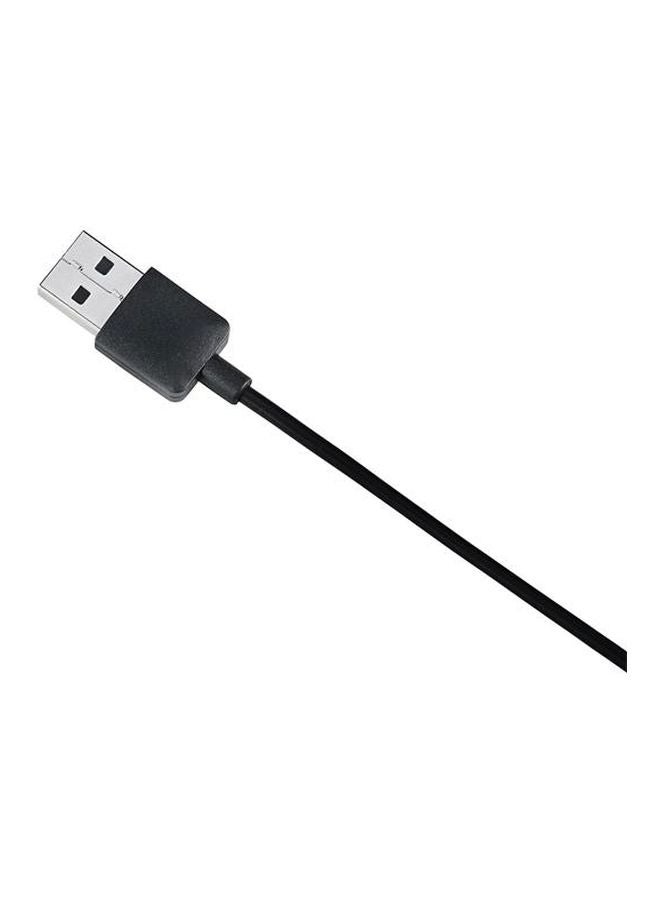 USB Charging Cable For Ticwatch E/Ticwatch S 1meter Black/Silver