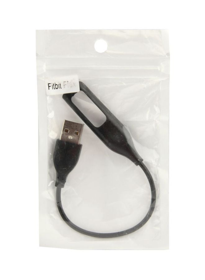 USB Charging Cable For Fitbit Flex 21cm Black/Silver