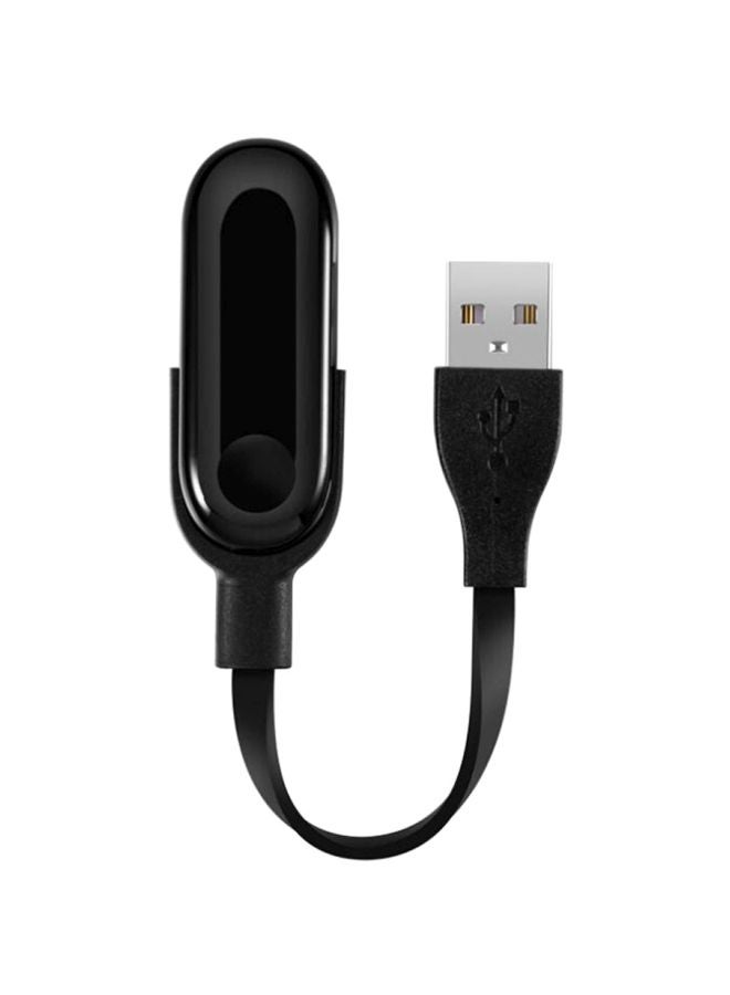 USB Charger For Xiaomi Mi Band 3 Black