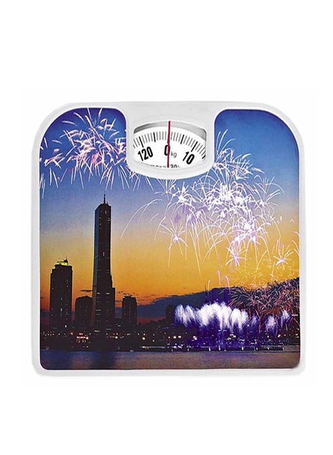 Mechanical Health Bathroom Weighing Scale Multicolour