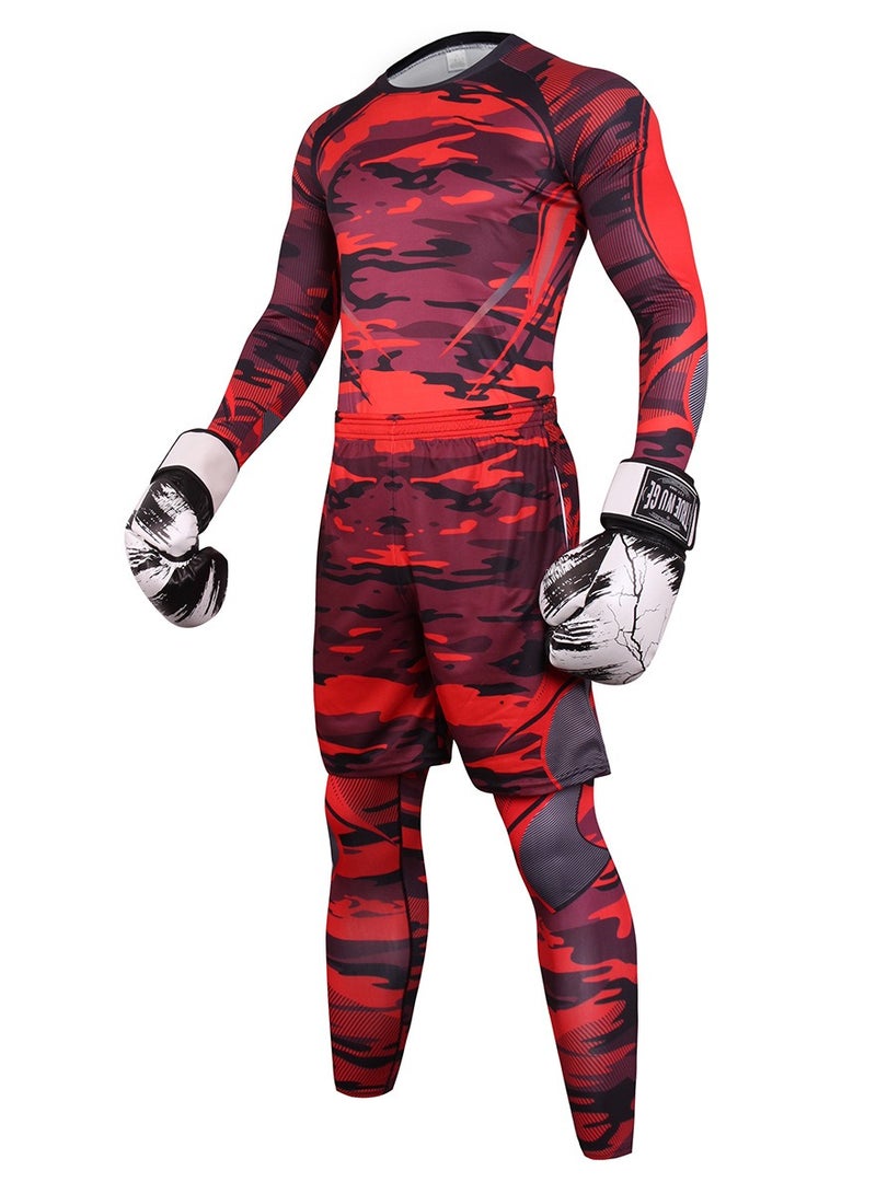 Loose Fitting Ice Silk Pants Quick Drying Sports Set