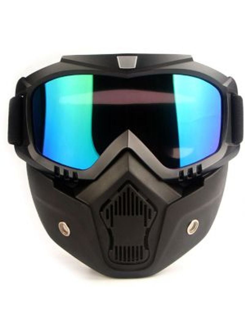 Gulf Horizon Riding Motorcycle Eyewear Detachable Mask 19×19cm