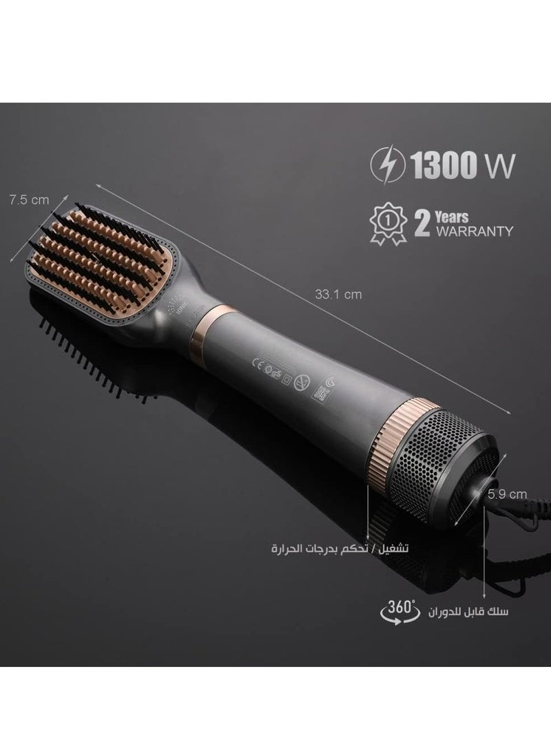 2-In-1 Hair Styler With Different Modern Design With Ions