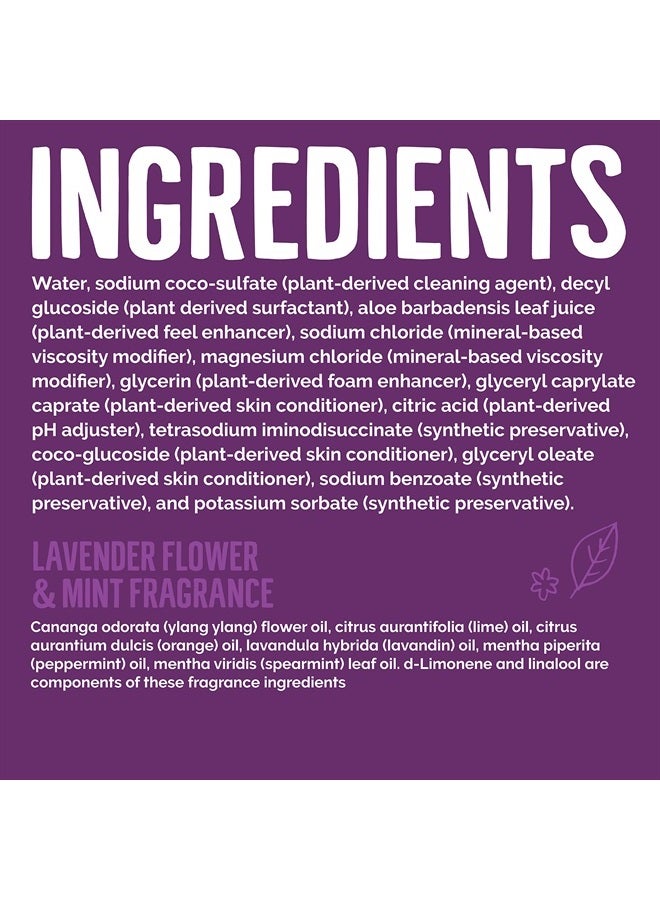 Hand Soap, Lavender Flower & Mint, 12 oz, 8 Pack (Packaging May Vary)