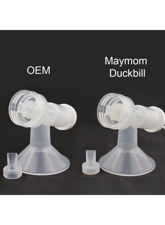 Pump Valve Compatible with Ameda Purely Yours, MYA Joy Pumps (NOT for MYA or MYA Pro); Replacement Duckbills to Replace Ameda Pump Valves; Retail Packaging Factory Sealed