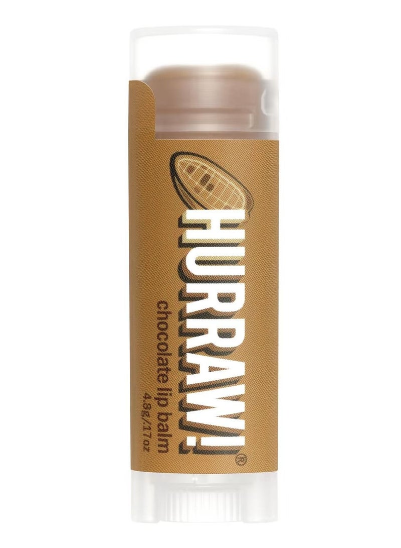 Hurraw Lip Balm Chocolate 0.17 oz 4.8 g