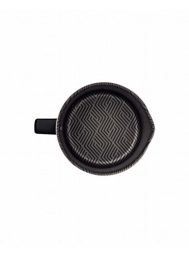 Since 1911,Made in Brazil- Paris Texture 14cm 1.9L Graphite Aluminum Multipurpose Boiler with Interior and Exterior Starflon Max Lead PFOA Free Nonstick Coating