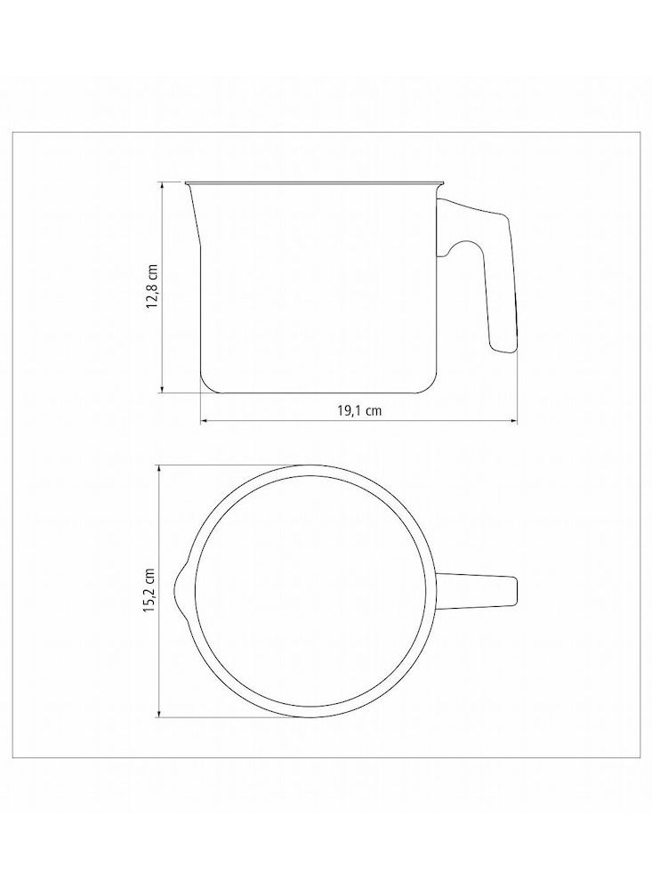 Since 1911,Made in Brazil- Paris Texture 14cm 1.9L Graphite Aluminum Multipurpose Boiler with Interior and Exterior Starflon Max Lead PFOA Free Nonstick Coating