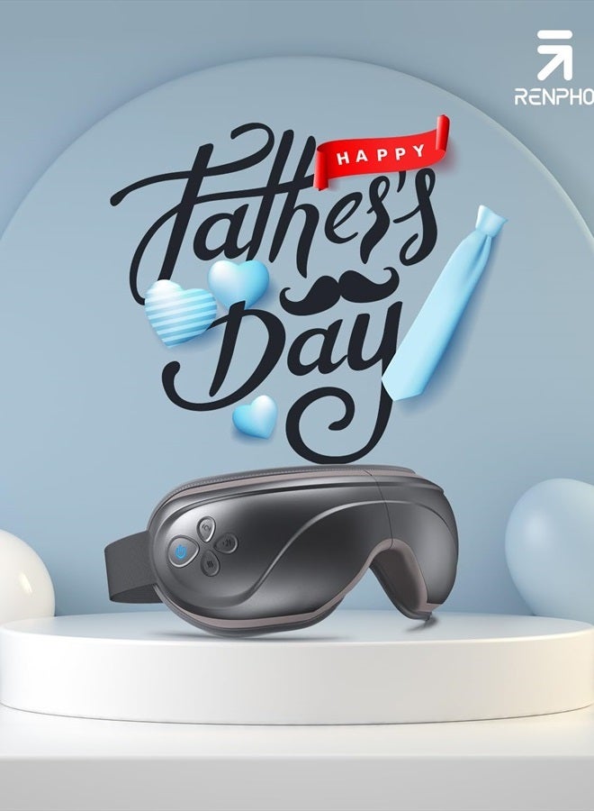 FSA/HSA Eligible Eyeris 2 Eye Massager with Heat, Face Massager, Eye Mask for Migraines Relief, Eye Strain Dry Eye, Father Day Gift for Dad