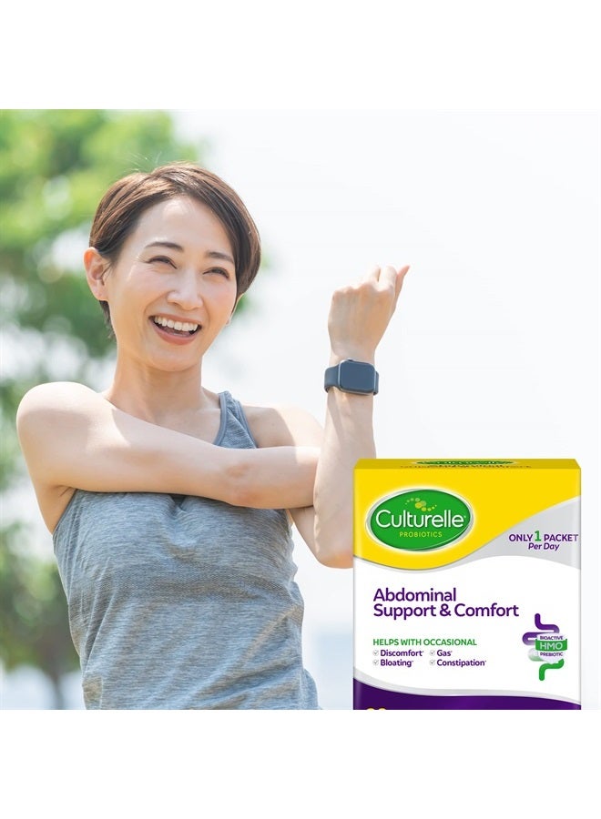Abdominal Support & Comfort, Daily Proactive Approach to Promote Gut Health*, Helps with Occasional Abdominal Issues, Bloating, and Gas – 28 Count(Pack of 1)