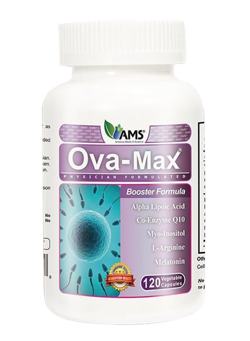 OvaMax Energy Booster Formula - 120 Capsules