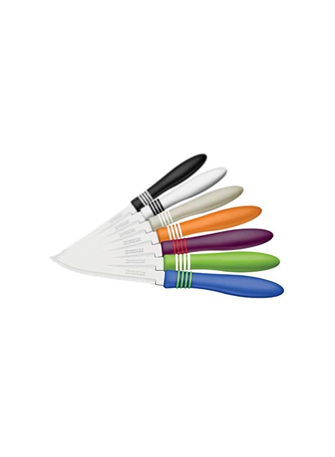 Cor And Cor Tomato Knives Set - 2 Pieces, Black