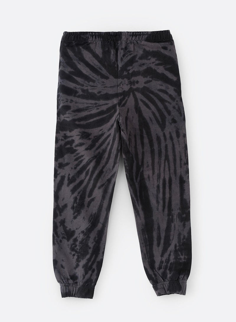 All over printed knitted jogger